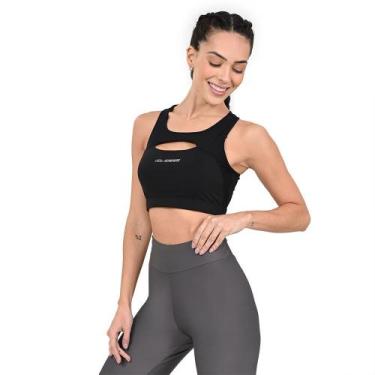 Imagem de Top Flex Compression Olympikus Feminino, Preto, G