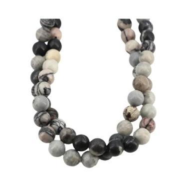 Imagem de Contas De Pedra Natural De Quartzo Transparente Redondas Soltas, Fio D