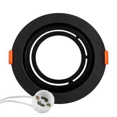 Imagem de Spot Recuado Embutir Led Mr16 Gu10 Redondo Luminária Teto Sala Quarto 