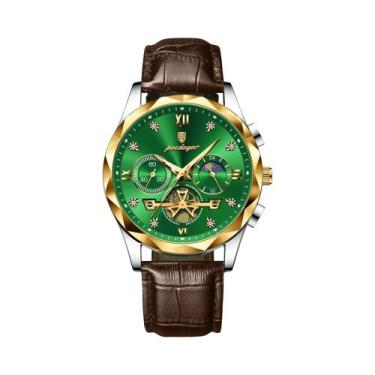 Imagem de Relógio De Pulso Masculino POEDAGAR De Luxo, Esportivo Militar, De Cou