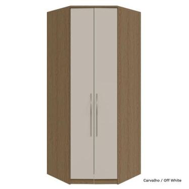 Imagem de Guarda Roupa Modulado 02 Portas 245cm 02 Gavetas Canto Closet Setiba -