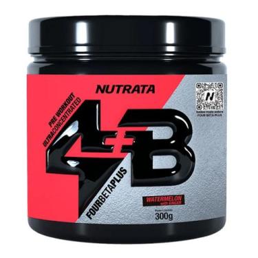 Imagem de Pré Treino 4B 300g Nutrata, Melancia com Gengibre