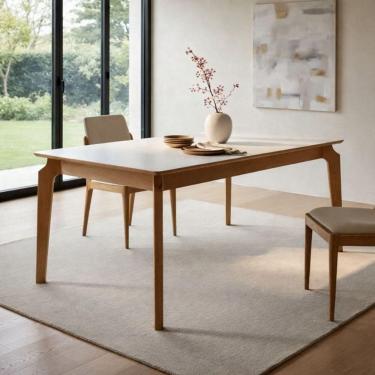 Imagem de Mesa De Jantar Tampo Em Vidro 135 X 0,90 - Glass Gold Salas