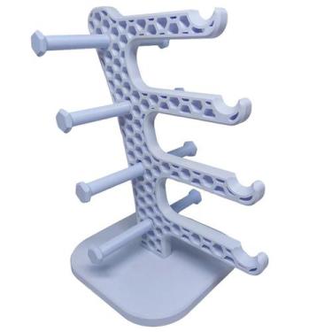 Imagem de Expositor De Loja Para Óculos Balcão 3D Branco Comércio - Pupa 3D