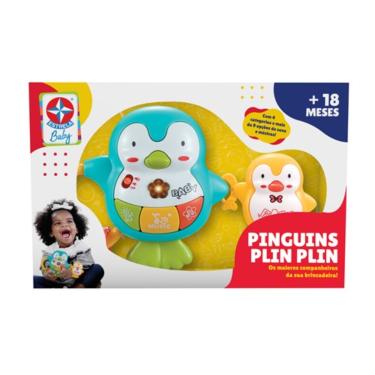 Imagem de Brinquedo Pinguins Plin Plin Com Som - Estrela Baby