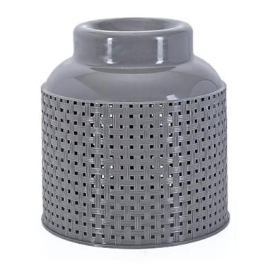 Imagem de Capa Para Botijão Gás Plástica Protetora Decorativa Cozinha Rattan Pre