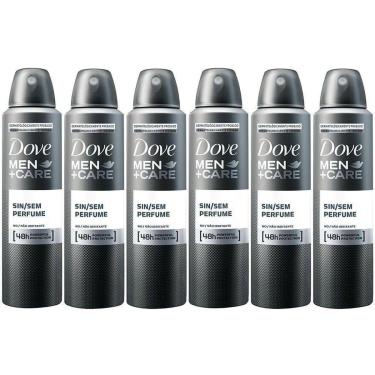 Imagem de Desodorante Aerossol Antitranspirante Masculino Men+Care Sem Perfume 150ml Cada 6 Unidades-Masculino