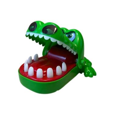 Imagem de Brinquedo Jogo Crocodilo Jacaré Dente Morde Dedo Divertido