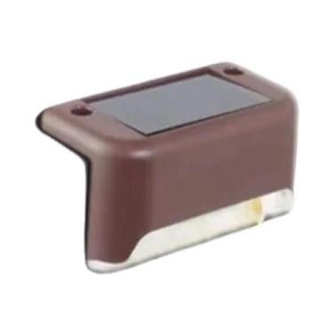 Imagem de Lâmpada Solar LED Branca Quente À Prova d'Água Para Degraus, Caminhos 