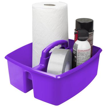 Imagem de Organizador de sala de aula Storex com 2 compartimentos Large Caddy Purple