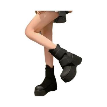 Imagem de Botas Femininas De Inverno E Outono À Prova d'Água Com Solado Grosso E