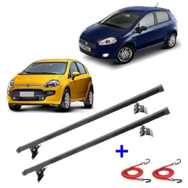 Imagem de Rack De Teto Bagageiro Fiat Punto 2007 A 2017 + 2 Elástico