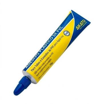 Imagem de Adesivo plastico para pvc em bisnaga 75g - Akato