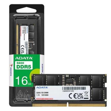 Imagem de Memória Para Notebook Adata 16Gb 5600Mhz DDR5 AD5S560016GS 6730