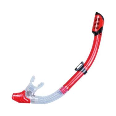 Imagem de Tubo de Snorkel Seco para Crianças e Adultos - Respiração Fácil e Prot