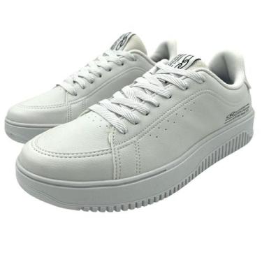 Imagem de Tênis Olympikus Casual Eros Masculino, 37, Branco