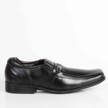 Imagem de Sapato Zapattero Social De Couro Fivela Metalizada Super Confortável M