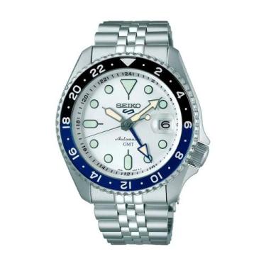 Imagem de Relógio Seiko 5 Sports GMT Automático Branco SSK033B1 B1SX