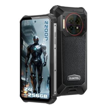 Imagem de Smartphone Oukitel Wp19 Pro Resistente 22000mah 24gb Ram 256gb, 256GB,