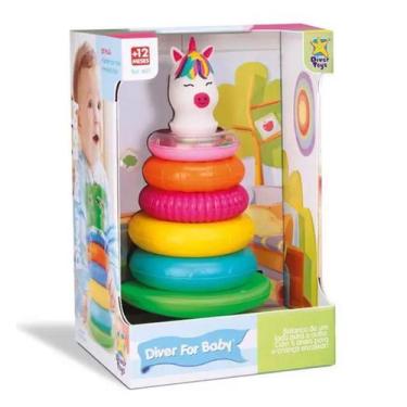 Imagem de Pirâmide de Argolas Unicórnio 8176-Diver Toys