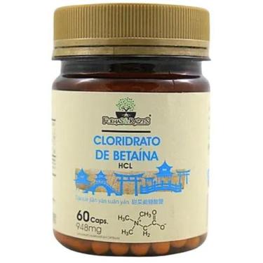 Imagem de Cloridrato de betaina hcl 60 caps folhas e raizes - FOLHAS E RAÍZES