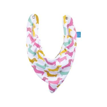 Imagem de Babador Bandana Cachorro Fecho Botão - Multikids Baby