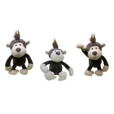 Imagem de Bichinhos da Floresta de Pelúcia Sortidos - AMACOM, Marrom café