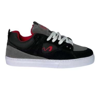 Imagem de Tênis Tesla Fusion Denis Silva Black Red, Preto vermelho, 37