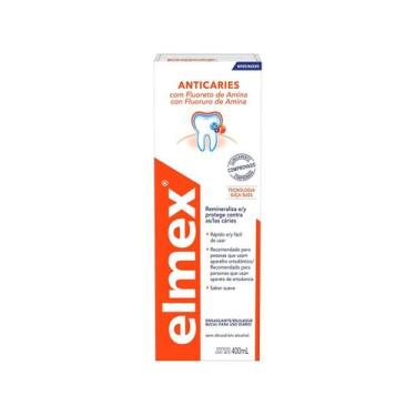 Imagem de Enxaguante Antisséptico Bucal Elmex Anticáries 400ml, 1 unidade, Sem s