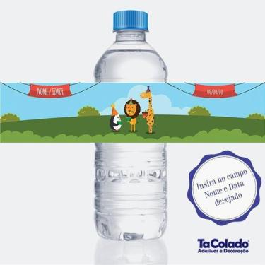 Imagem de Adesivo Personalizado para Garrafa - TaColado, Zoo
