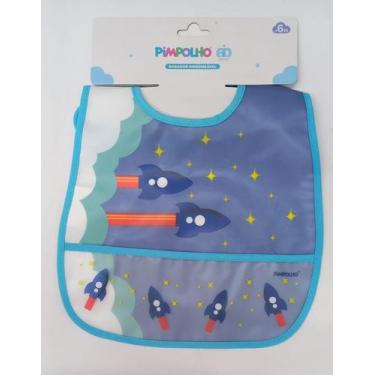 Imagem de Babador impermeável pimpolho, Folguete azul