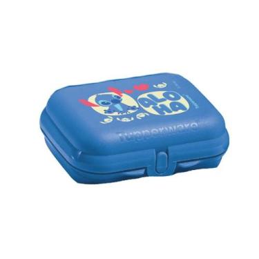 Imagem de Tupperware Snack Pequeno - Stitch Ohana - 12,8 x 10 x 5,2cm