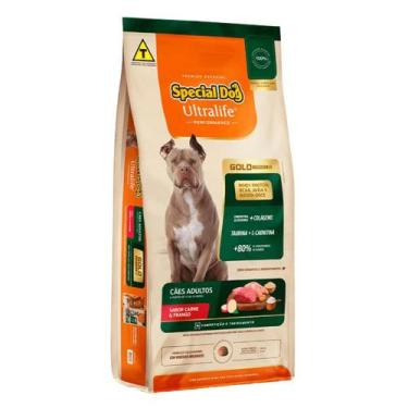 Imagem de Ração Special Dog Ultralife Gold Performance Carne e Frango para Cães 