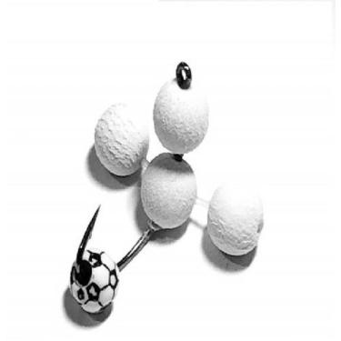 Imagem de Anteninha de pesca AlucinaLeo, Branco