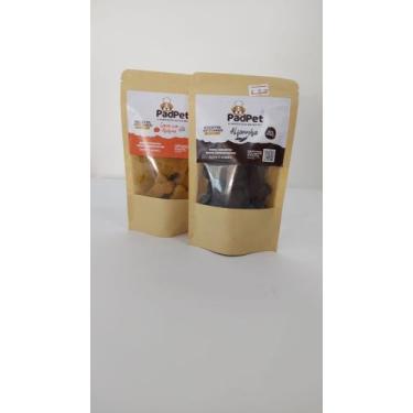 Imagem de Combo Biscoito Artesanal de Carne com Abóbora + Alfarroba 100g cada - 