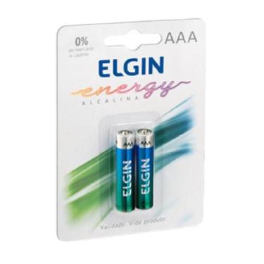 Imagem de Pilha Alcalina AAA Elgin LR03 - com 2 unidades - 82154