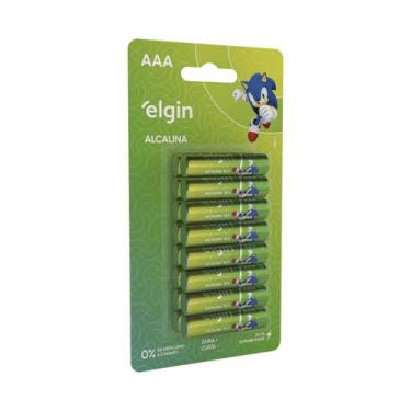 Imagem de Pilhas AAA Alcalinas com 16 Unidades 82352 - Elgin