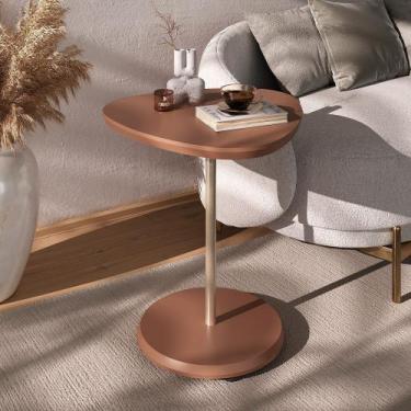 Imagem de Mesa Lateral de Apoio Bel Marrom - Artely