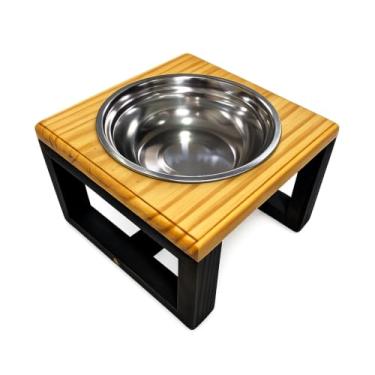 Imagem de Comedouro Elevado Unitário Para Cães e Gatos - Tamanho P