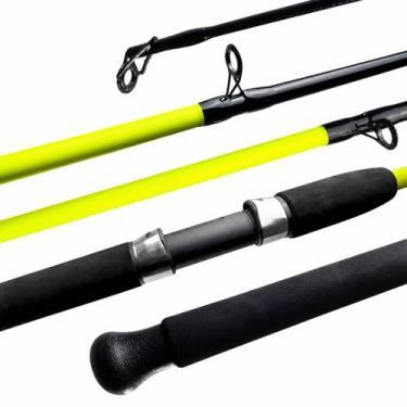 Imagem de Kit Vara New Tamba 30-60lbs 2,10 + Molinete - Jaú Pesca -, Verde neon