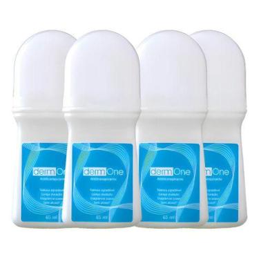Imagem de Kit 4 Desodorante Derm one 65ml