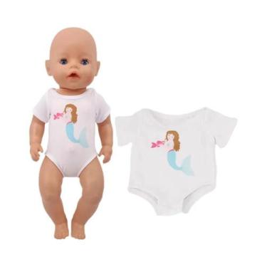 Imagem de Conjunto De 2 Peças: Roupa De Banho Para Boneca De 18 Polegadas E Ócul