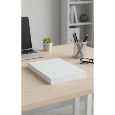 Imagem de 2x Papel A5 75g: 1000 Folhas Branco p/ Artesanato e Impressã - Congrat