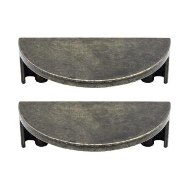 Imagem de 2 Uni Puxadores Concha Para Gaveta Armário Next Dourado 64mm (ouro velho)