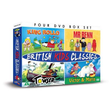 Imagem de British Kids Classics: Mr Benn/King Rollo/Towser/Victor And Maria [DVD]