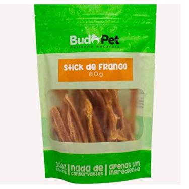 Imagem de Petisco Natural Stick De Frango Para Cães E Gatos Budopet