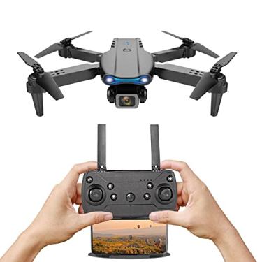 Imagem de Drone Profissional com Câmera 4K HD - Quadcopter dobrável para iniciantes,Modo sem cabeça Retorno automático para casa Adequado para iniciantes ??