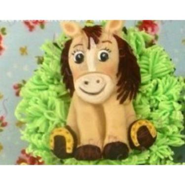 Imagem de Molde De Silicone Fazendinha Cavalo