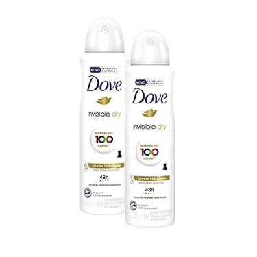 Imagem de Kit 2 Desodorantes Dove Antitranspirante Aerossol Invisible Dry 150ml