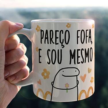 Imagem de Caneca meme Flork Pareço fofa e sou mesmo 70